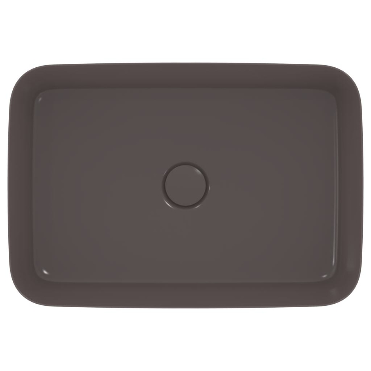 ΝΙΠΤΗΡΑΣ IPALYSS 55x38cm ΟΡΘΟΓΩΝΙΟΣ ΧΩΡΙΣ ΟΠΗ ΚΑΙ ΥΠΕΡΧΕΙΛΙΣΗ ΕΛΕΥΘΕΡΗΣ ΤΟΠΟΘΕΤΗΣΗΣ SLATE GREY ΓΚΡΙ IDEAL - Image 4