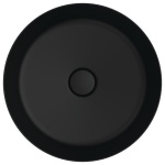 ΝΙΠΤΗΡΑΣ IPALYSS Φ40cm ΣΤΡΟΓΓΥΛΟΣ ΧΩΡΙΣ ΟΠΗ ΚΑΙ ΥΠΕΡΧΕΙΛΙΣΗ ΕΛΕΥΘΕΡΗΣ ΤΟΠΟΘΕΤΗΣΗΣ SILK BLACK ΜΑΥΡΟ ΜΑΤ IDEAL - Image 4