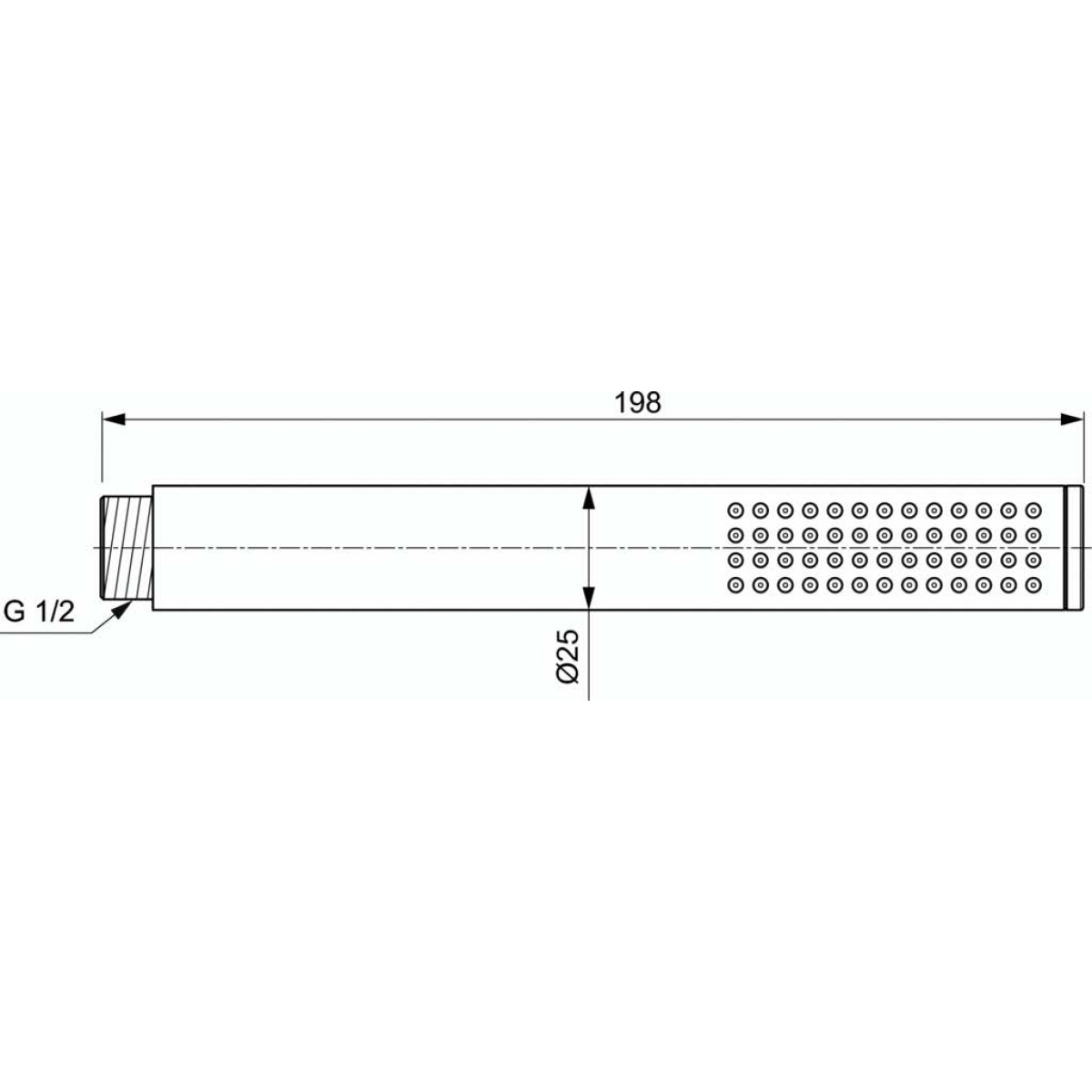 ΤΗΛΕΦΩΝΟ ΛΟΥΤΡΟΥ IDEALRAIN FAMILY STICK ΧΡΥΣΟ IDEAL - Image 3