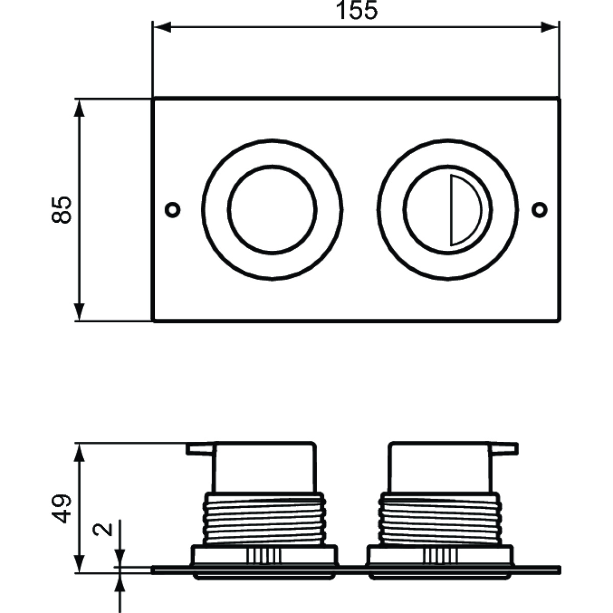 ΠΛΑΚΕΤΑ PROSYS SEPTA PRO P2 ΧΡΩΜΕ IDEAL - Image 2