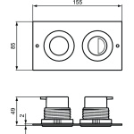 ΠΛΑΚΕΤΑ PROSYS SEPTA PRO P2 ΧΡΩΜΕ IDEAL - Image 2