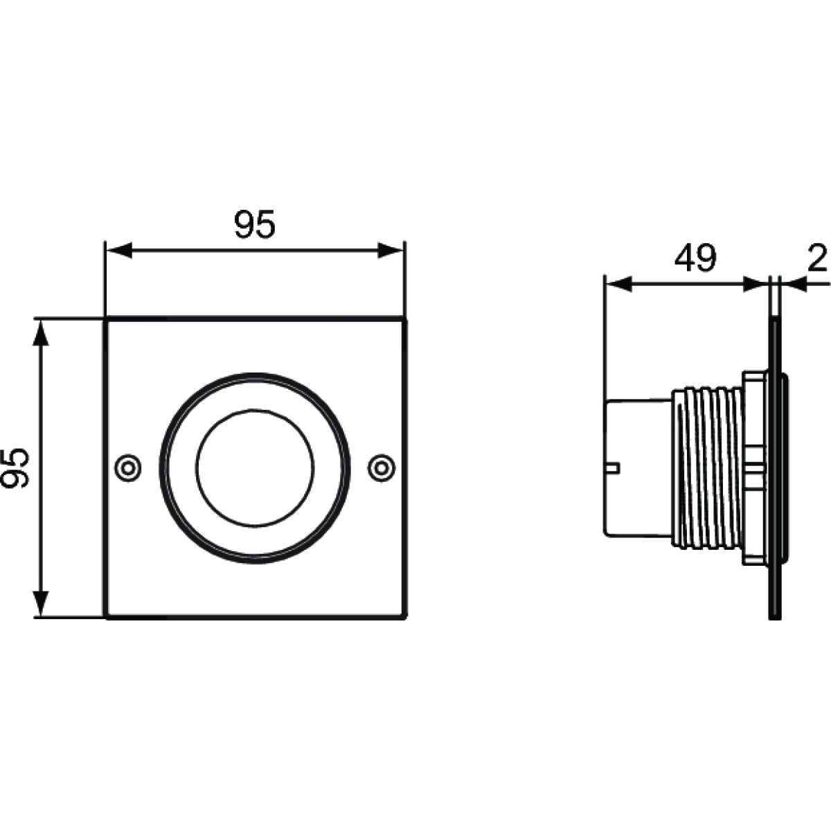 ΠΛΑΚΕΤΑ SEPTA P3 R0135MY ΧΡΩΜΕ IDEAL - Image 2