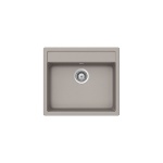 ΝΕΡΟΧΥΤΗΣ ΓΡΑΝΙΤΗ 57x51cm CRISTALITE MANHATTAN 30060 CONCRETE BETON SCHOCK