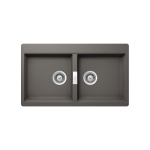 ΝΕΡΟΧΥΤΗΣ ΓΡΑΝΙΤΗ 86x50cm CRISTADUR MONO 15295  SILVERSTONE SCHOCK