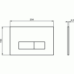 ΠΛΑΚΕΤΑ PROSYS OLEAS M2 R0121AC ΛΕΥΚΗ IDEAL - Image 3