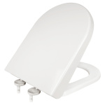 ΚΑΛΥΜΜΑ W.C. D-SHAPE ΜΙΚΡΟ SLOW-CLOSE 40-44x35,5 (11,2-17,5)