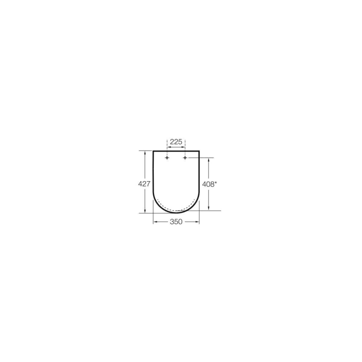 SQUARE - Κάθισμα και κάλυμμα λεκάνης soft-close compact SLIM - Image 2