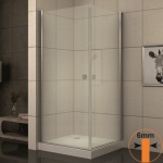 ΚΑΜΠΙΝΑ ΤΕΤΡΑΓΩΝΗ ΔΙΑΦΑΝΟ ΚΡΥΣΤΑΛΛΟ ICS 109SQ 90x90x200