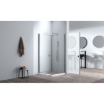 ΚΑΜΠΙΝΑ ΤΕΤΡΑΓΩΝΗ ΔΙΑΦΑΝΟ ΚΡΥΣΤΑΛΛΟ ICS 109SQ 90x90x200 - Image 2