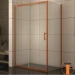ΚΑΜΠΙΝΑ ΟΡΘΟΓΩΝΙΑ ΔΙΑΦΑΝΗ ΚΡΥΣΤΑΛΛΟ ICL 1505BR 80x100x185