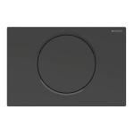 ΠΛΑΚΕΤΑ GEBERIT SIGMA 10 115.758.16.5 ΜΑΥΡΗ ΜΑΤ