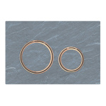 ΠΛΑΚΕΤΑ GEBERIT SIGMA 21 115.650.JM.1 MUSTANG SLATE / RED GOLD