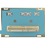 ΠΛΑΚΕΤΑ GEBERIT SIGMA 50 115.672.00.2 ΤΥΦΛΗ / BRASS