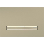 ΠΛΑΚΕΤΑ GEBERIT SIGMA 50 115.672.QF.2 BRASS ΟΡΕΙΧΑΛΚΙΝΗ ΑΝΟΞΕΙΔΩΤΟ ΑΤΣΑΛΙ