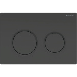 ΠΛΑΚΕΤΑ GEBERIT OMEGA 20 115.085.DW.1 ΜΑΥΡΗ