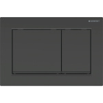 ΠΛΑΚΕΤΑ GEBERIT OMEGA 30 115.080.DW.1 ΜΑΥΡΗ