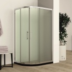 ΚΑΜΠΙΝΑ ΗΜΙΚΥΚΛΙΚΗ ΜΑΤ ΚΡΥΣΤΑΛΛΟ ICL 787FC/ROUND 85x110x190 - 95x120x190