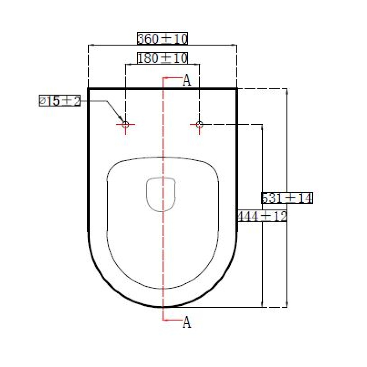 ΣΕΤ ΛΕΚΑΝΗ ΚΡΕΜΑΣΤΗ 1363WH RIMLESS ΜΕ ΚΑΠΑΚΙ SOFT CLOSE ΛΕΥΚΗ PICCADILLY - Image 3