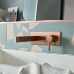 ΜΠΑΤΑΡΙΑ ΝΙΠΤΗΡΟΣ ΕΝΤΟΙΧΙΖΟΜΕΝΗ EDIT BRUSHED BRONZE PVD VADO - Image 3