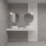 ΓΟΥΡΝΑ ΜΡ GA-4016B(YD) 36x36 ΛΕΥΚΗ ΜΑΤ - Image 4