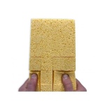 ΣΦΟΥΓΓΑΡΙ ΚΙΤΡΙΝΟ 280x140x30mm ΜΕ ΧΕΙΡΟΛΑΒΗ BIHUI - Image 3