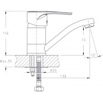 ΟΡΕΙΧΑΛΚΙΝΗ ΜΠΑΤΑΡΙΑ ΚΟΥΖΙΝΑΣ RUNDE ICF 7531320C - Image 2
