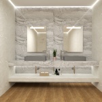 ΚΑΘΡΕΠΤΗΣ ΑΠΛΟΣ ΛΙΝΑ 60x80cm ΓΥΑΛΙΝΟΣ ΜΕ LED - Image 2
