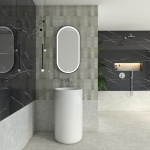ΠΛΑΚΑΚΙ ΓΡΑΝΙΤΗΣ ΜΑΡΚΟΥΙΝΑ 60x120cm ΓΥΑΛΙΣΤΕΡΟ RECTIFIED ΠΡΩΤΗΣ ΠΟΙΟΤΗΤΑΣ - Image 3