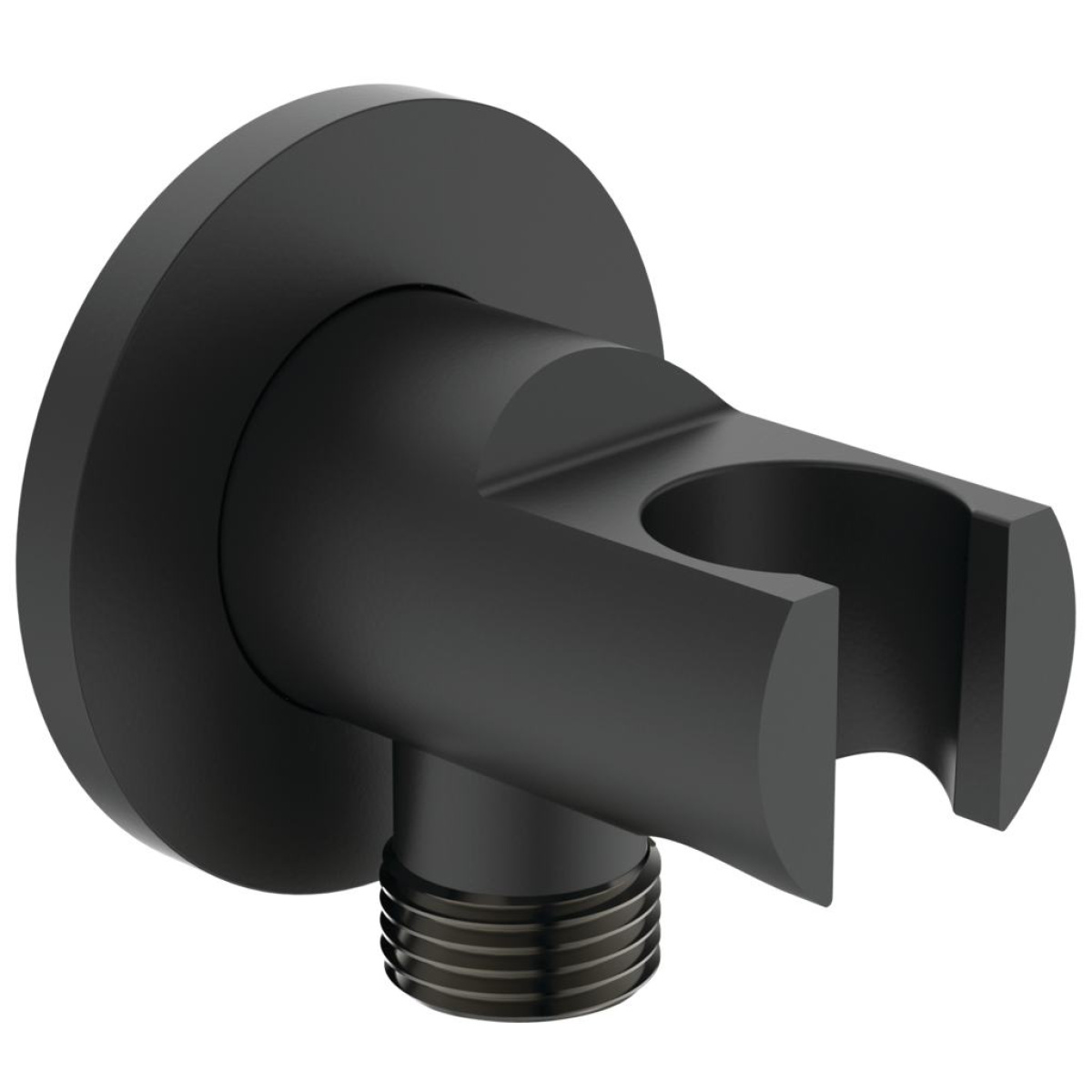 ΠΑΡΟΧΗ ΥΔΡΟΛΗΨΙΑΣ IDEALRAIN ΜΕ ΣΤΗΡΙΓΜΑ ΣΤΡΟΓΓΥΛΗ SILK BLACK IDEAL - Image 2
