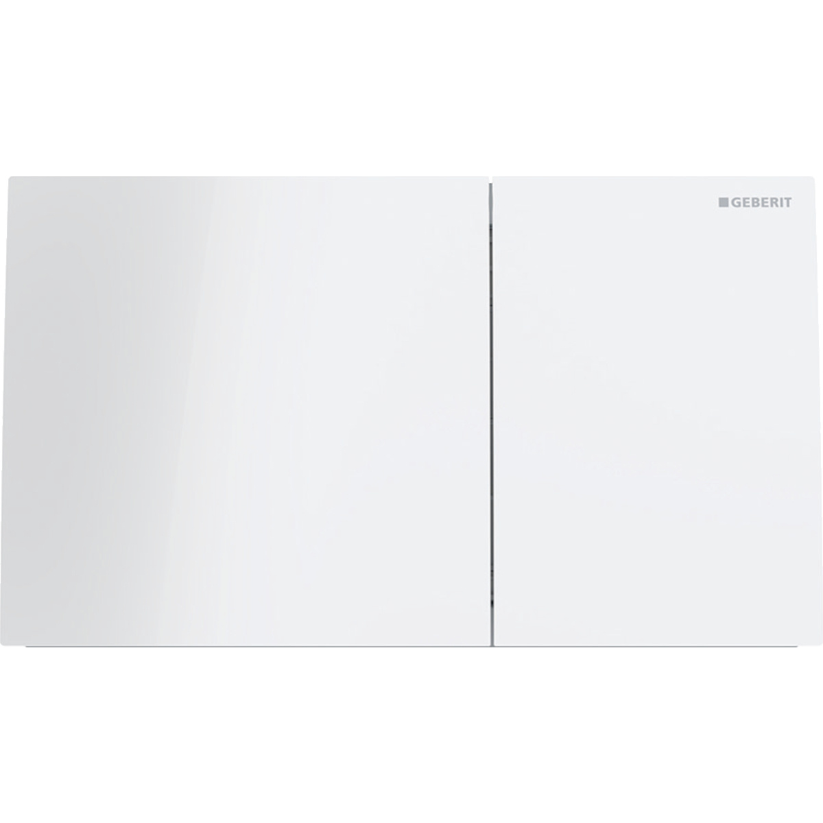 ΠΛΑΚΕΤΑ GEBERIT SIGMA 70 115.622.SI.1 ΛΕΥΚΟ ΓΥΑΛΙ - Image 2