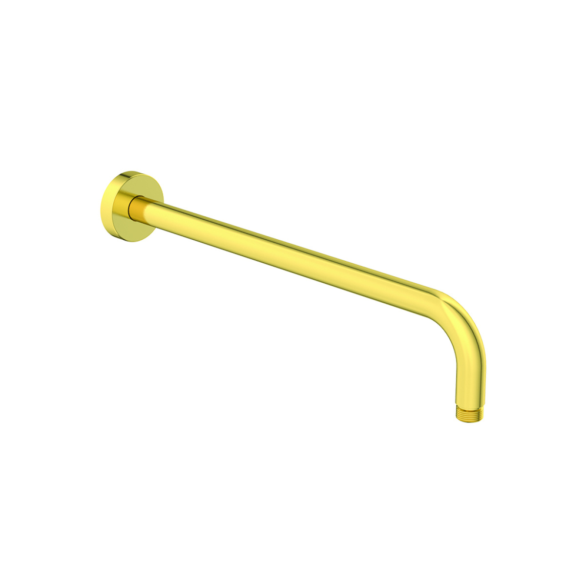 ΒΡΑΧΙΟΝΑΣ ΤΟΙΧΟΥ IDEALRAIN ΣΤΡΟΓΓΥΛΟΣ 40cm GOLD IDEAL - Image 2