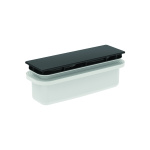ΒΑΛΒΙΔΑ ΝΤΟΥΖΙΕΡΑΣ ΟΡΘΟΓΩΝΙΑ ULTRA FLAT SILK BLACK ΧΡΩΜΕ T4493V3 IDEAL - Image 2