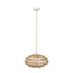 InLight Κρεμαστό Φωτιστικό από σχοινί 1xE27 D:35cm (4041-C)