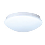 InLight Πλαφονιέρα οροφής LED 12W 3000K από ακρυλικό και μεταλλική βάση D:25cm (42015)