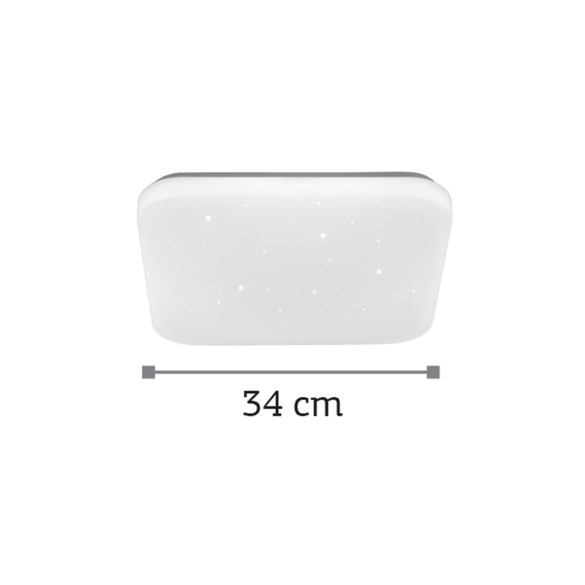 InLight Πλαφονιέρα οροφής LED 24W 4000K από λευκό ακρυλικό D:34cm (42163-Γ-Λευκό) - Image 2