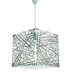 InLight Κρεμαστό φωτιστικό από φιμέ plexiglass 1XE27 D:30xm (4339-Φιμέ)