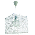 InLight Κρεμαστό φωτιστικό από διάφανο plexiglass 1XE27 D:30cm (4339-Διάφανο)