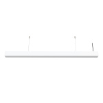 InLight Κρεμαστό φωτιστικό LED 30W 4000K από αλουμίνιο σε λευκή απόχρωση D:90cm (6172-90-WH)