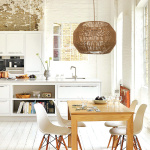 InLight Κρεμαστό φωτιστικό καφέ από σχοινί 1XE27 D:35cm (4503) - Image 2