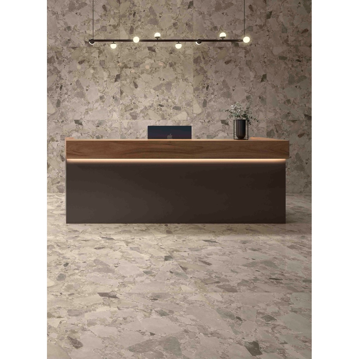 ΠΛΑΚΑΚΙ ΓΡΑΝΙΤΗΣ ΤΣΕΠΟ ΜΑΝΤ 60x120cm ΜΑΤ RECTIFIED ΠΡΩΤΗΣ ΠΟΙΟΤΗΤΑΣ - Image 2