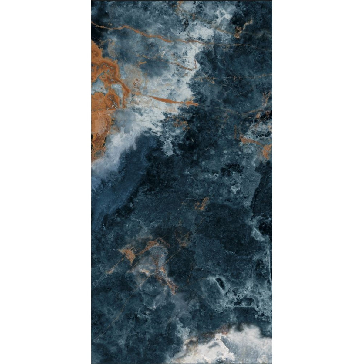ΠΛΑΚΑΚΙ ΓΡΑΝΙΤΗΣ ΟΣΕΑΝ ΜΠΛΟΥ 12mm 162x324cm ΓΥΑΛΙΣΤΕΡΟ ΠΡΩΤΗΣ ΠΟΙΟΤΗΤΑΣ - Image 2