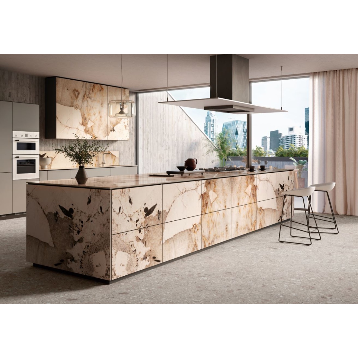 ΠΛΑΚΑΚΙ ΓΡΑΝΙΤΗΣ ΜΑΓΚΕΛΑΝΟ  6mm 160x320cm ΓΥΑΛΙΣΤΕΡΟ ΠΡΩΤΗΣ ΠΟΙΟΤΗΤΑΣ - Image 4