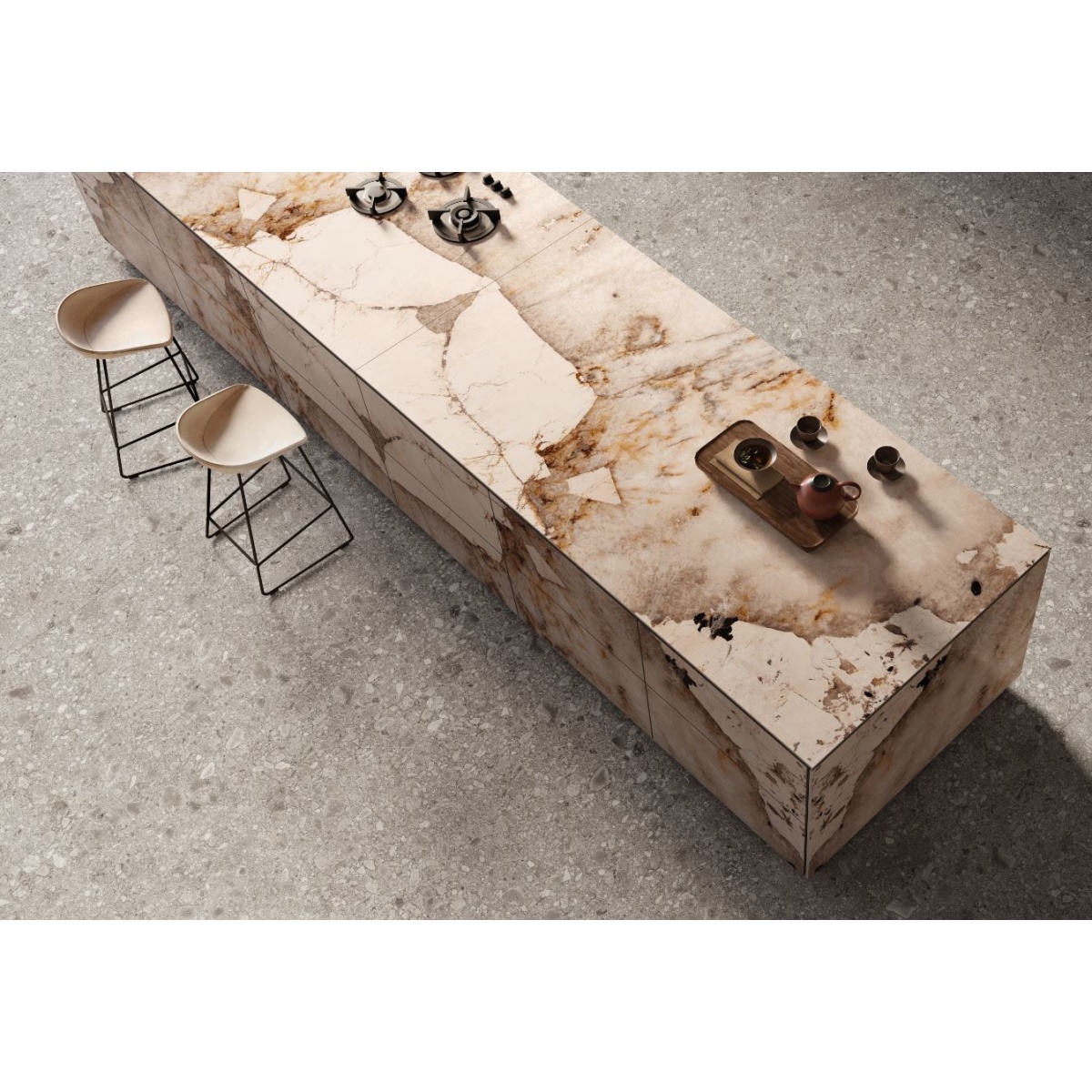 ΠΛΑΚΑΚΙ ΓΡΑΝΙΤΗΣ ΜΑΓΚΕΛΑΝΟ  6mm 160x320cm ΓΥΑΛΙΣΤΕΡΟ ΠΡΩΤΗΣ ΠΟΙΟΤΗΤΑΣ - Image 3