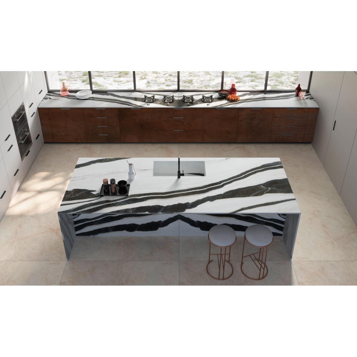 ΠΛΑΚΑΚΙ ΓΡΑΝΙΤΗΣ ΠΑΝΤΑ ΓΟΥΑΙΤ 6mm 160x320cm ΓΥΑΛΙΣΤΕΡΟ ΠΡΩΤΗΣ ΠΟΙΟΤΗΤΑΣ - Image 3