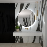 ΠΛΑΚΑΚΙ ΓΡΑΝΙΤΗΣ ΤΙΝΤΑ ΟΥΝΙΤΑ ΝΕΡΟ R10 6mm 120x280cm ΣΑΤΙΝΕ RECTIFIED ΠΡΩΤΗΣ ΠΟΙΟΤΗΤΑΣ - Image 4