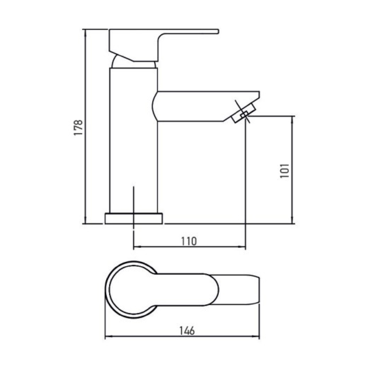 61008 GREEN ΜΠΑΤΑΡΙΑ ΝΙΠΤΗΡΑ INOX SS304 ΧΡΩΜΙΟΜΕΝΗ ΜΕ ΒΑΛΒΙΔΑ POP-UP - Image 2