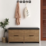 Παπουτσοθήκη Cove Megapap χρώμα ανοιχτό καφέ 106x34x51,5εκ. - Image 3