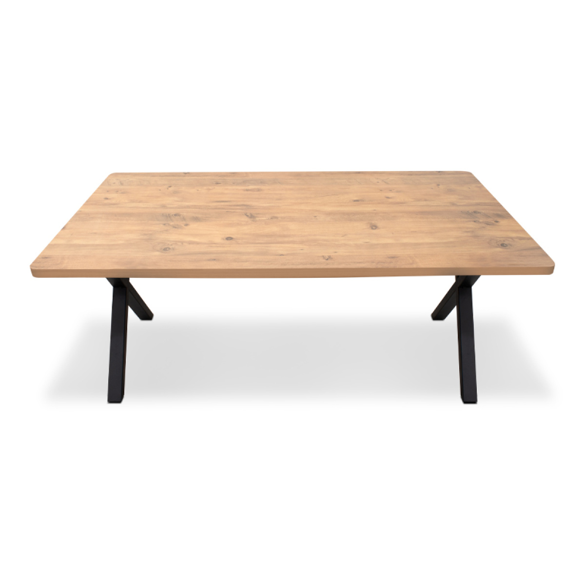 Τραπέζι Jeremy Megapap Mdf - μεταλλικό χρώμα ακακίας 140x80x75εκ. - Image 4