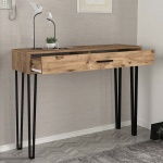 Κονσόλα μελαμίνης Rochel Megapap χρώμα atlantic pine 120x35x89,8εκ. - Image 2