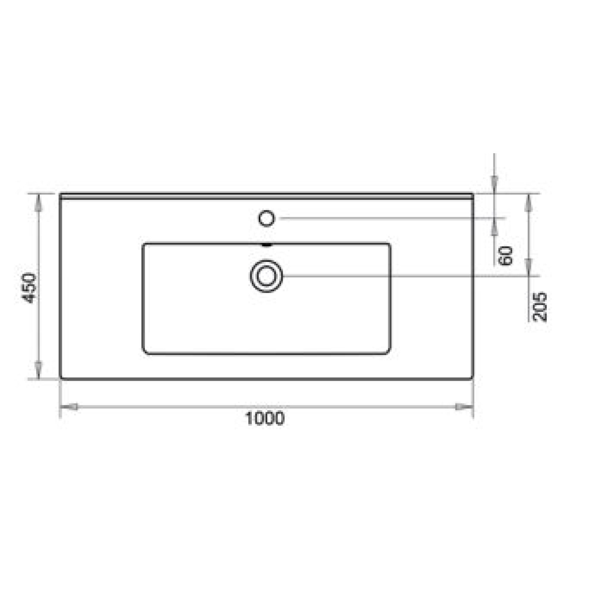 BEL100 ΝΙΠΤΗΡΑΣ ΕΠΙΠΛΟΥ 100cm - Image 2